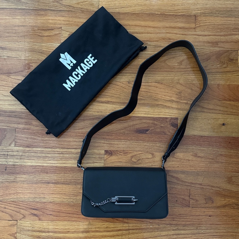 Mackage Courtney Leather Crossbody Bag